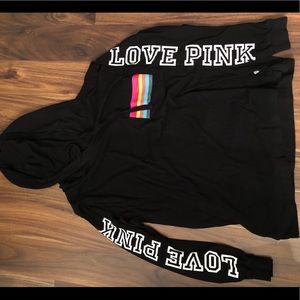 💋SOLD💋Victoria’s Secret Pink long sleeve shirt.